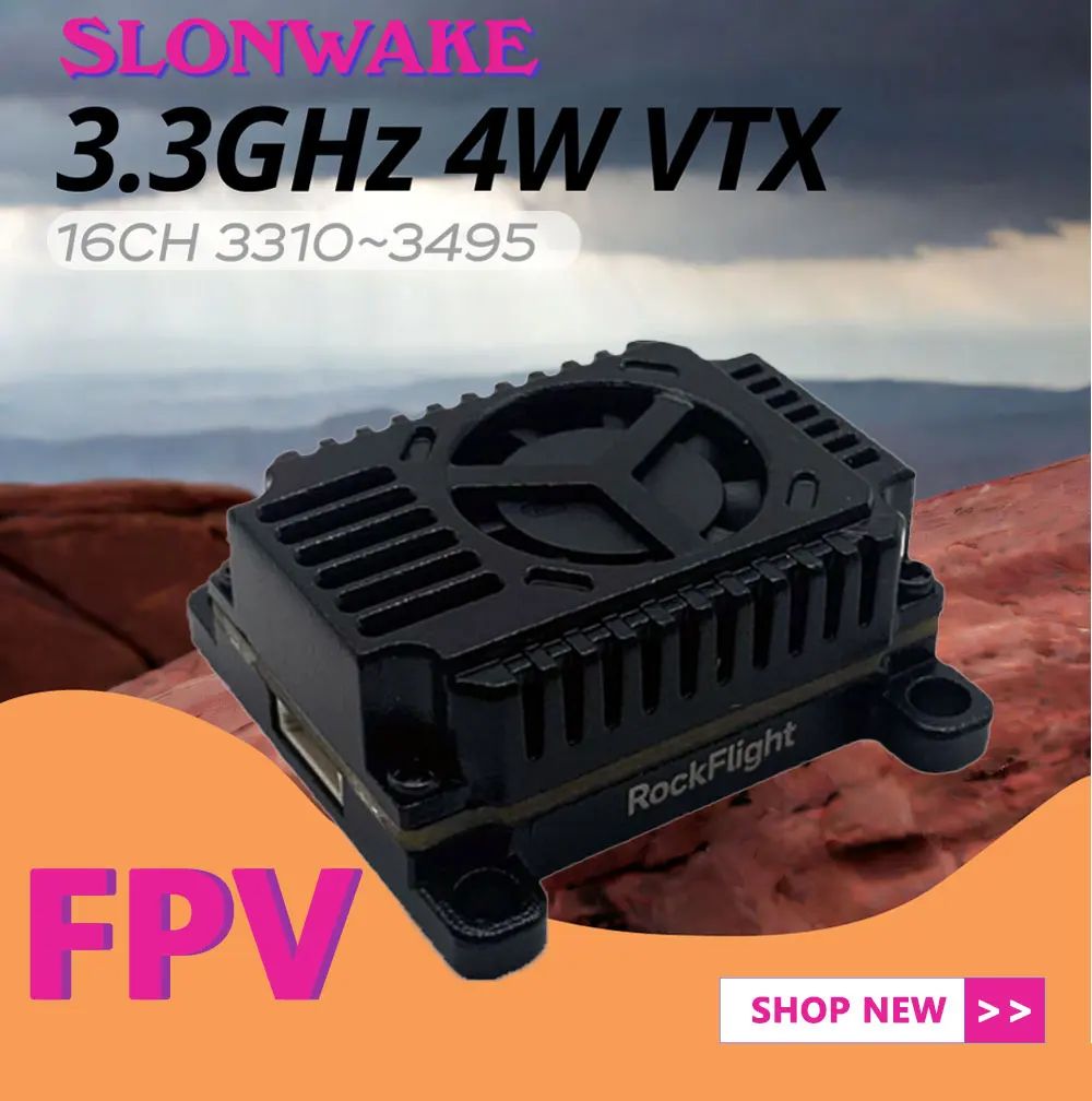 SLONWAKE FPV 3.3G 16CH 4000mW  - Fpv Antenna Receiver recension och pris