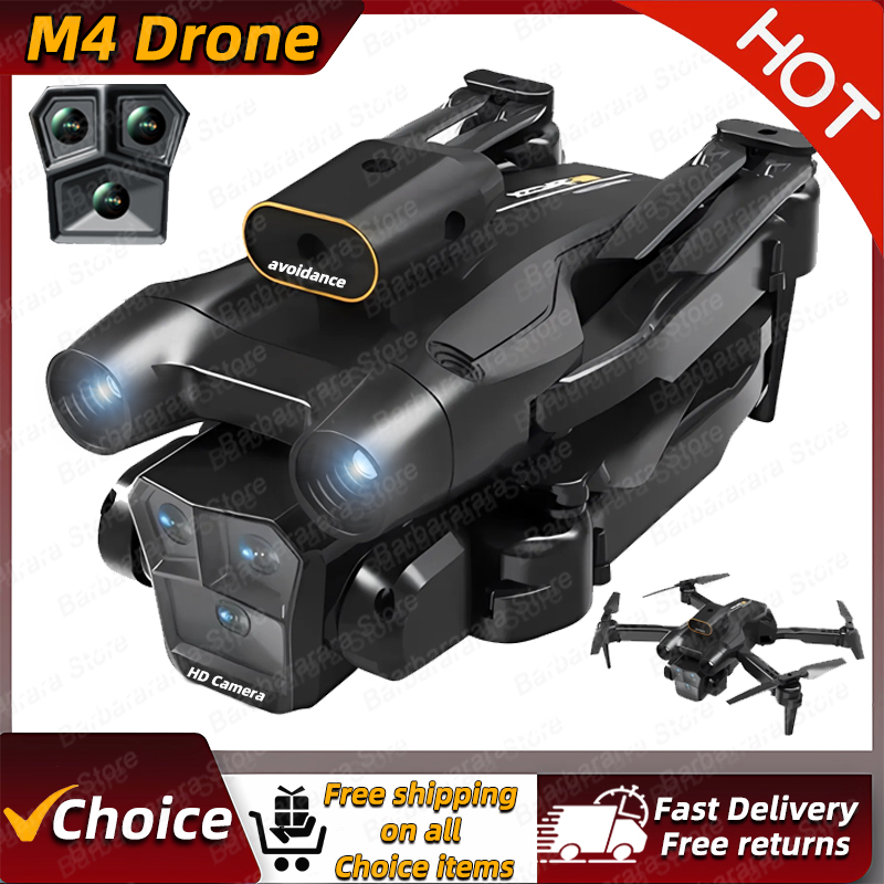 New M4 Drone 4K Professinal 5G - Drone Rc Helicopter With Camera recension och pris