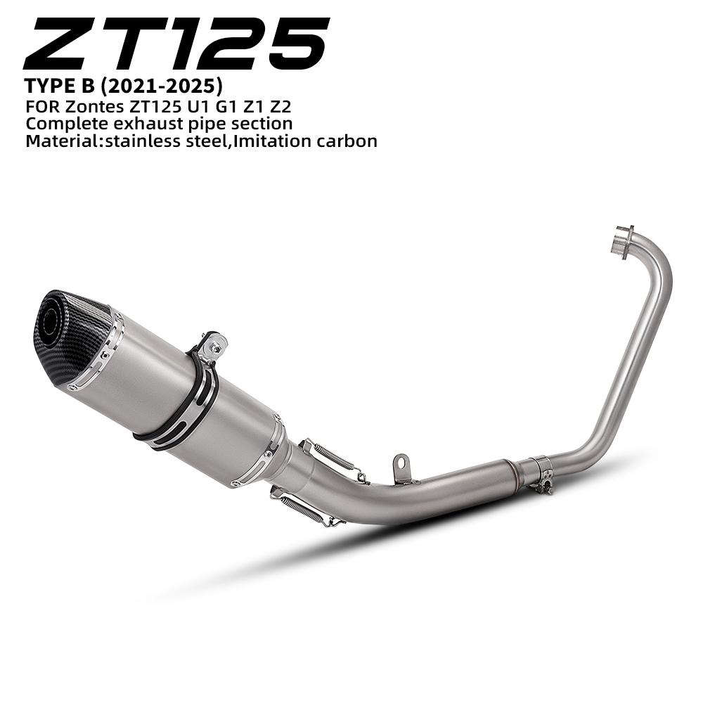Full System Motorcycle Exhaust - Drone Z1 recension och pris