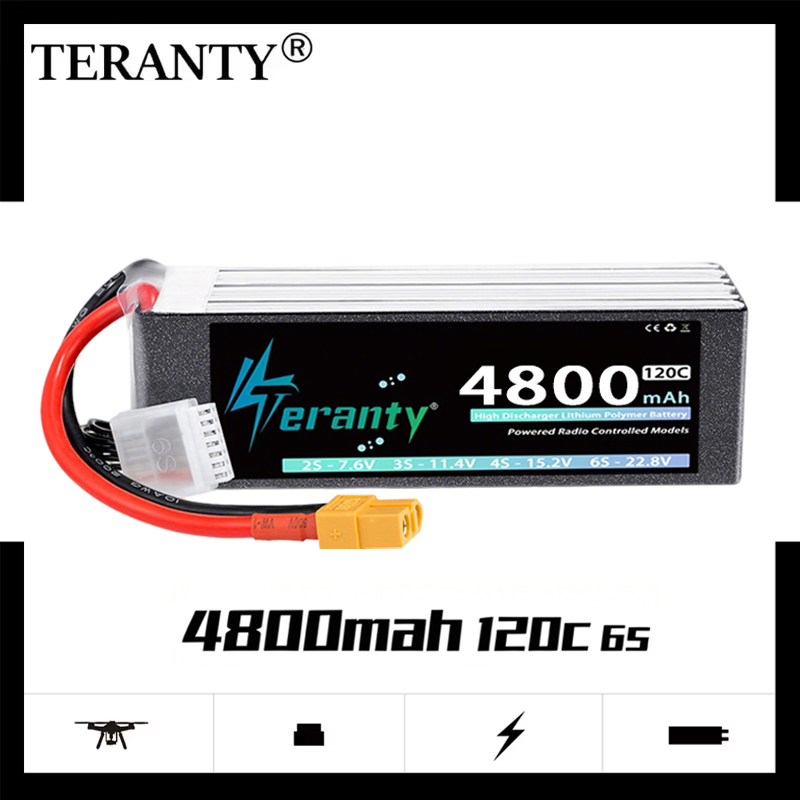 TERANTY 6S 4800mAh Lipo Batter - Drone Lipo Battery recension och pris