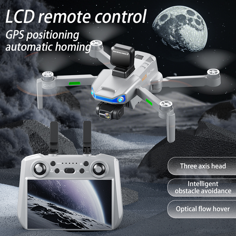 AE3 PRO Max NEW LCD SC GPS Dro - Drone Rc Helicopter With Camera recension och pris