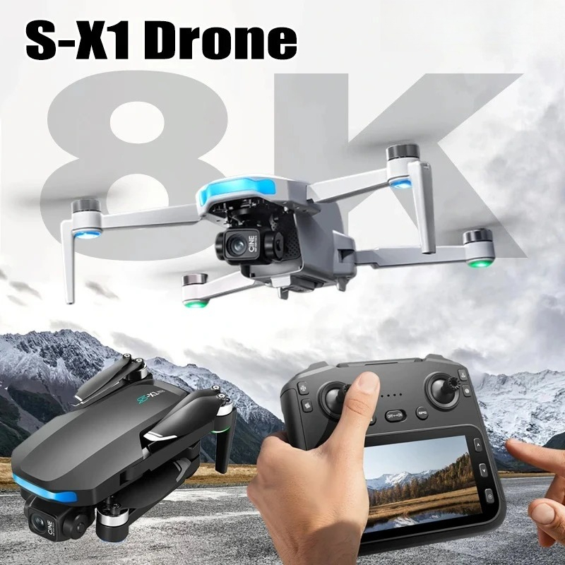 Original S-X1 Drone 8K HD Prof - Drone X1 Rc recension och pris