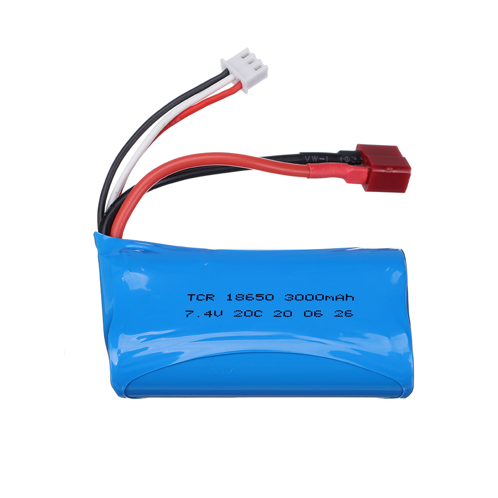 7.4V 3000mAh 18650 Li-ion Bate - Drone Lipo Battery recension och pris