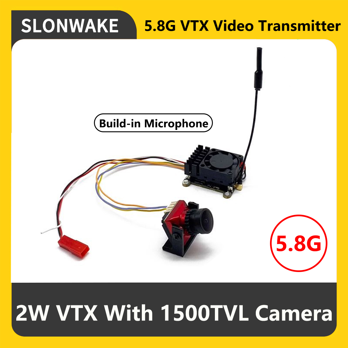 SLONWAKE 5.8G 2000mW FPV VTX T - Rc Transmitter recension och pris