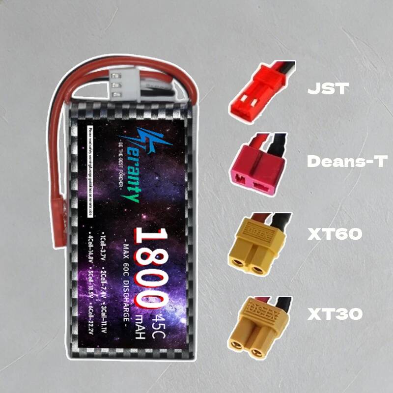 TERANTY 2S 3S 4S 1800mAh Lipo  - Drone Lipo Battery recension och pris