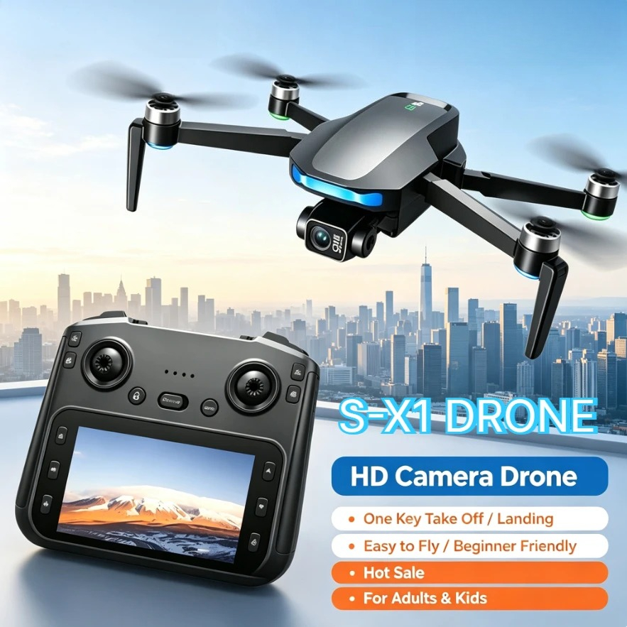 Original S-X1 GPS Drone 8K HD  - Drone X1 Rc recension och pris
