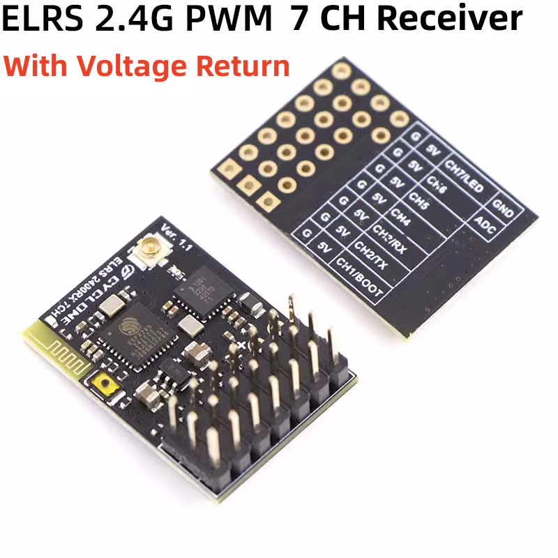 ELRS 2.4G PWM 7CH 6CH CRSF Rec - Fpv Antenna Receiver recension och pris
