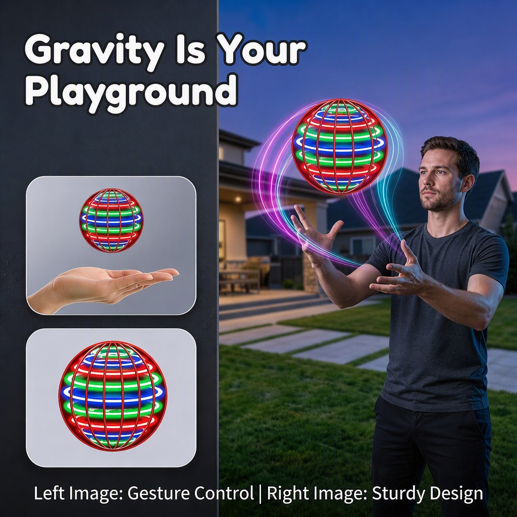 Magic Hand Control Flying Ball - Drone Pro Rc Ufo recension och pris