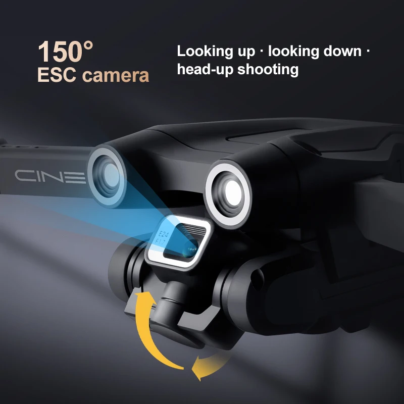 Mini Drone 4k Professional Cam - Drone Rc Helicopter With Camera recension och pris