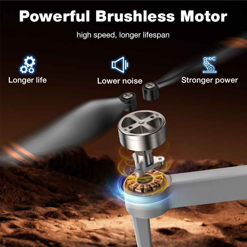 NEW Hot L017 Pro Drone Brushle - Drone Rc Helicopter With Camera recension och pris
