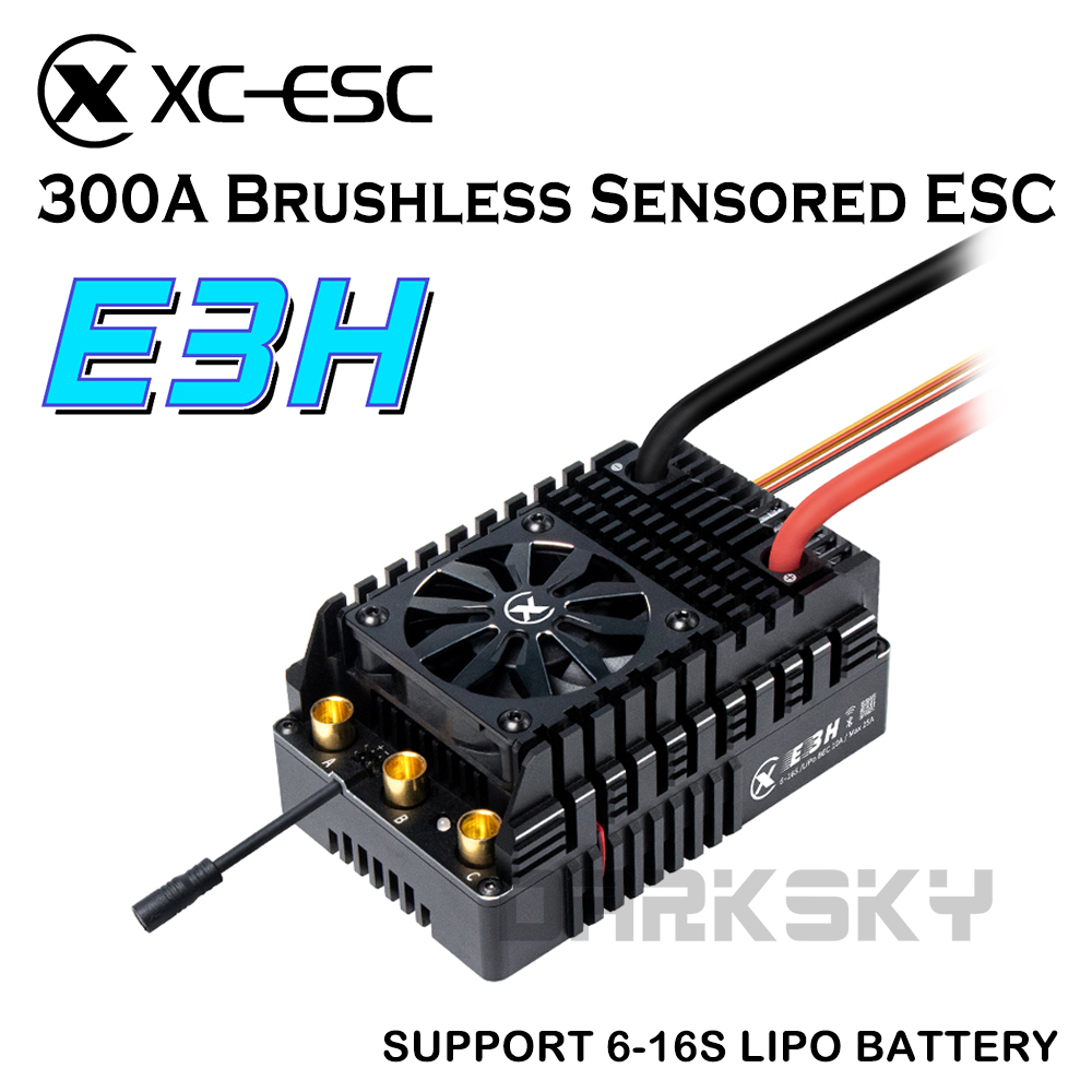 XC E3H HV 300A 6-16S Lipo Sens - Esc 4In1 Brushless recension och pris