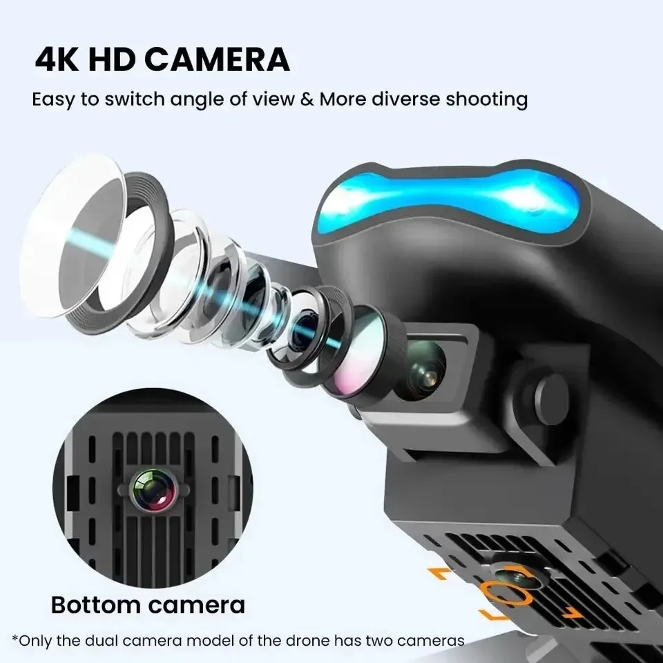 Professional Mini Drone E99 HD - Drone Rc Helicopter With Camera recension och pris