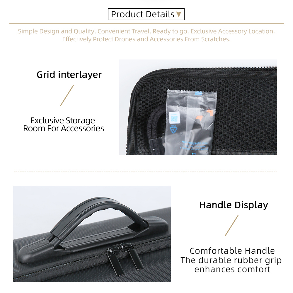 Storage Bag Carrying Case For  - Drone X1 Rc recension och pris